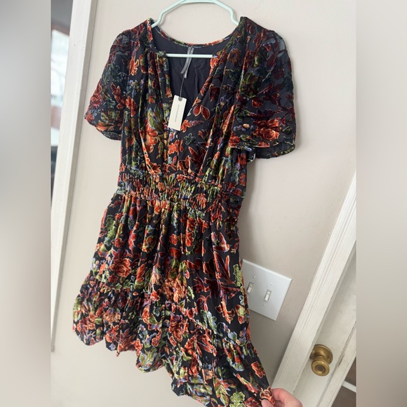 NWT Anthropologie Somerset Velvet Mini Dress with Pockets – Medium - Picture 10 of 12